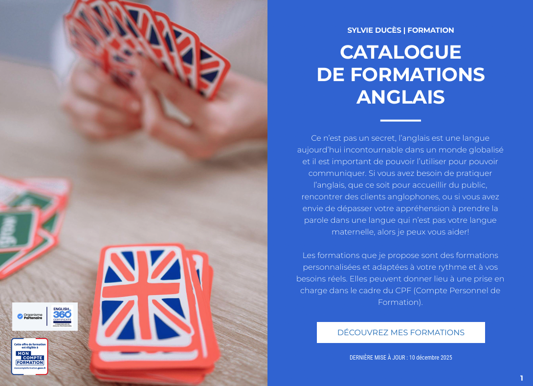 Catalogue de formation